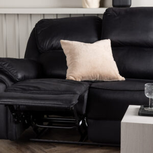 Saranda – Recliner Sofa – Noir – 99 x 103 x 228 cm