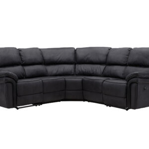 Saranda – Recliner Sofa – Noir – 99 x 103 x 338 cm