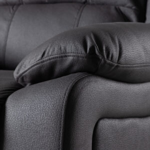 Singapore – Fauteuil relax – Noir – 106 x 100 x 96 cm