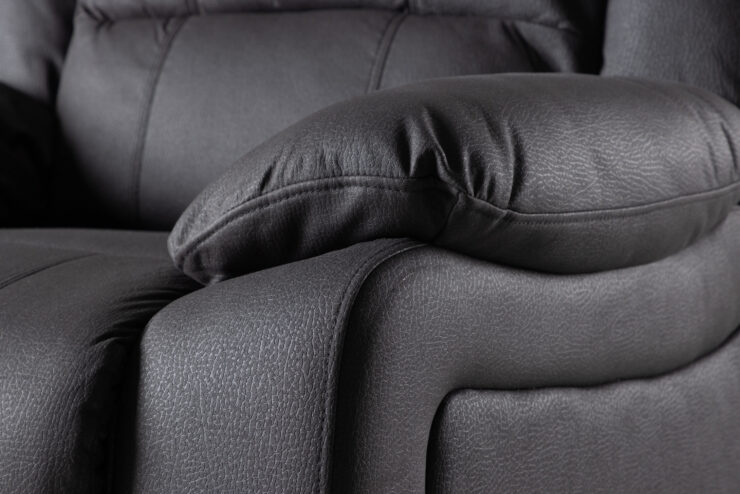 Singapore – Fauteuil relax – Noir – 106 x 100 x 96 cm