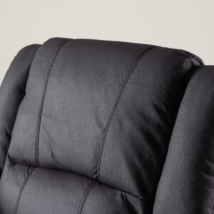 Singapore – Fauteuil relax – Noir – 106 x 100 x 96 cm