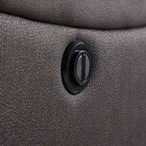 Singapore – Recliner Sofa – Noir – 96 x 100 x 218 cm