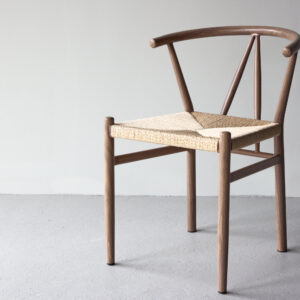 Alfons – Chaise de salle à manger – Beige, Marron – 58 x 72 x 55 cm