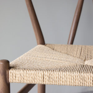 Alfons – Chaise de salle à manger – Beige, Marron – 58 x 72 x 55 cm