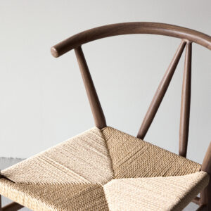 Alfons – Chaise de salle à manger – Beige, Marron – 58 x 72 x 55 cm