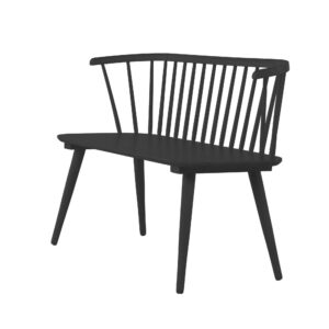 Bobby – Bench Sofa – Noir – 49 x 77 x 120 cm