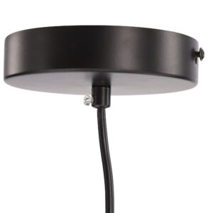 Narbonne – Suspension – Noir – 25 x 23 x 25 cm