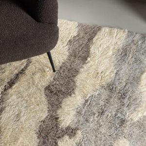 Charlie – Tapis de salon – Ivoire, Multicolore – 230 x 160 cm