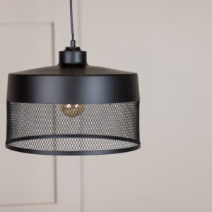 Toulon – Suspension – Noir – 33 x 24 x 33 cm