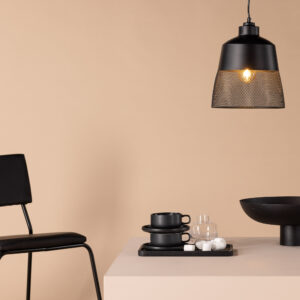 Toulon – Suspension – Noir – 24 x 29 x 24 cm