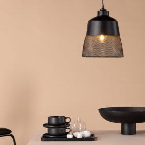Toulon – Suspension – Noir – 24 x 29 x 24 cm