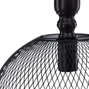 Valence – Suspension – Noir – 30 x 48 x 30 cm