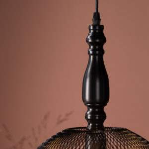 Valence – Suspension – Noir – 30 x 48 x 30 cm