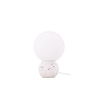 Metz – Lampe à poser – Blanc – ⌀20 cm