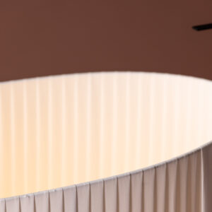 Rennes – Lampadaire – Beige, Noir – 60 x 80 x 30 cm