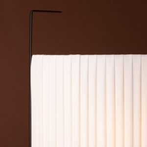 Rennes – Lampadaire – Beige, Noir – 35 x 48 x 20 cm