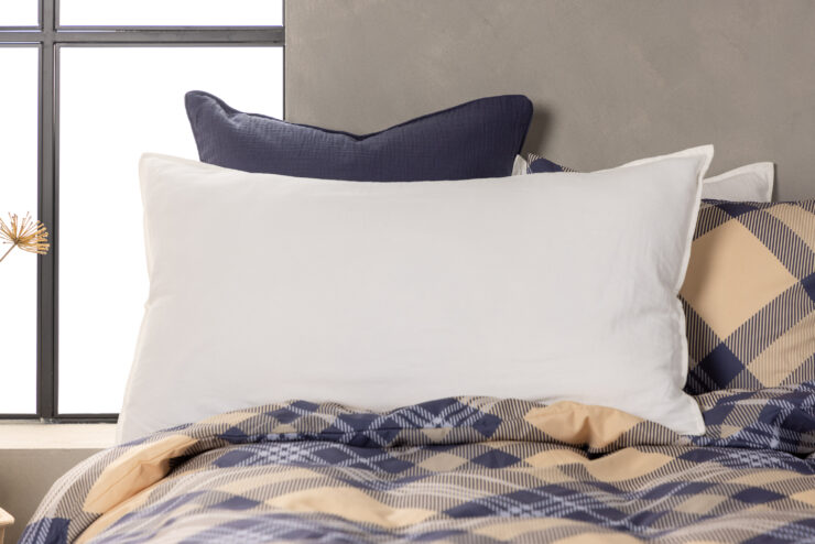 Ronja – Linge de lit – Blanc – 50 x 90 cm