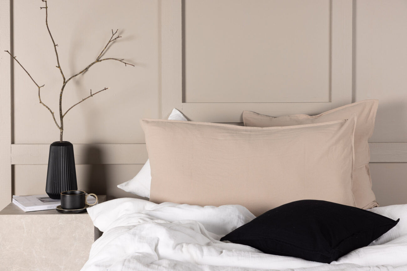 Ronja – Linge de lit – Beige – 50 x 90 cm