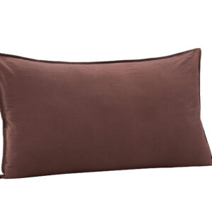 Ronja – Linge de lit – Marron – 50 x 90 cm