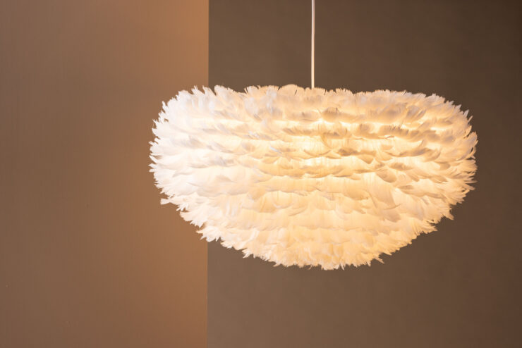 Nicola – Suspension – Blanc – 75 x 36 x 75 cm