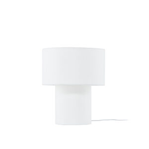 Globia – Lampe à poser – Beige, Blanc – 35 x 40 x 35 cm
