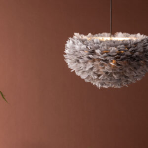 Nicola – Suspension – Noir, Gris – 60 x 30 x 60 cm