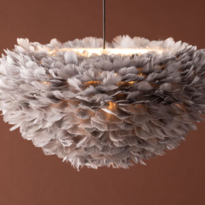 Nicola – Suspension – Noir, Gris – 60 x 30 x 60 cm