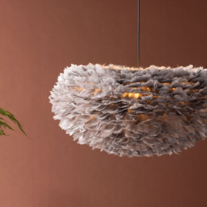 Nicola – Suspension – Noir, Gris – 75 x 36 x 75 cm