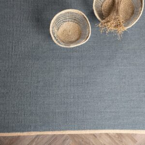 Jaipur – Tapis de salon – Bleu – 240 x 170 cm