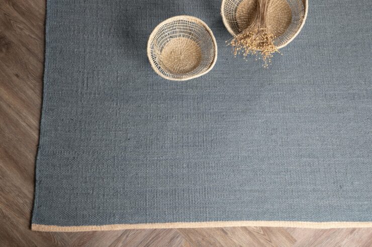 Jaipur – Tapis de salon – Bleu – 240 x 170 cm