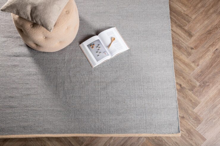 Jaipur – Tapis de salon – Gris clair – 300 x 200 cm