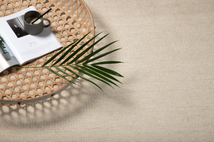 Jaipur – Tapis de salon – Beige – ⌀200 cm