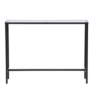 Dipp – Table d&rsquo;appoint – Noir, Transparent – 100 x 30 cm