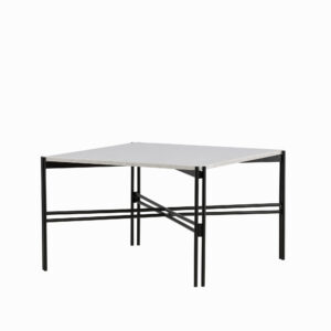 Razzia – Table basse – Noir, Blanc – 75 x 75 cm