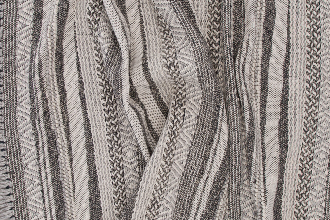 Alwar – Tapis de salon – Gris foncé – 240 x 170 cm