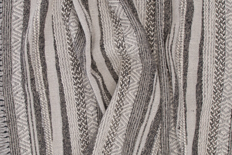 Alwar – Tapis de salon – Gris foncé – 240 x 170 cm