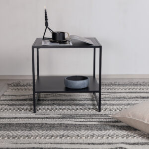 Alwar – Tapis de salon – Gris foncé – 240 x 170 cm