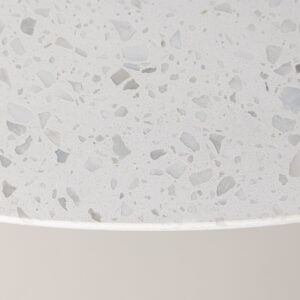 Razzia – Table à manger ronde – Noir, Blanc – ⌀106 cm