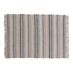 Gudha – Tapis de salon – Beige, Bleu – 240 x 170 cm