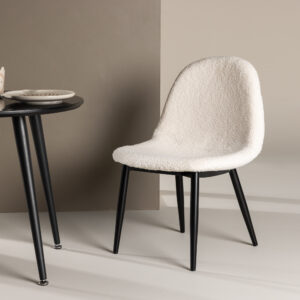 Polar – Kids Chair – Blanc, Noir – 42 x 62 x 43 cm