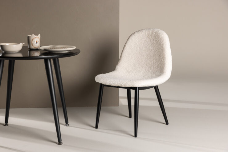 Polar – Kids Chair – Blanc, Noir – 42 x 62 x 43 cm