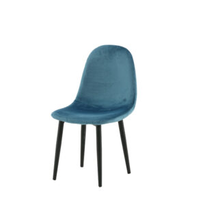 Polar – Kids Chair – Noir, Bleu – 58 x 60 x 33 cm