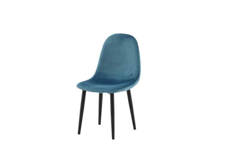 Polar – Kids Chair – Noir, Bleu – 58 x 60 x 33 cm