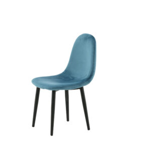 Polar – Kids Chair – Noir, Bleu – 58 x 60 x 33 cm