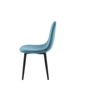 Polar – Kids Chair – Noir, Bleu – 58 x 60 x 33 cm