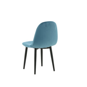 Polar – Kids Chair – Noir, Bleu – 58 x 60 x 33 cm