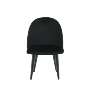 Velvet – Kids Chair – Noir – 42 x 61 x 40 cm
