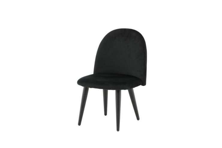 Velvet – Kids Chair – Noir – 42 x 61 x 40 cm