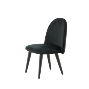 Velvet – Kids Chair – Noir – 42 x 61 x 40 cm