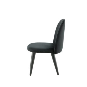 Velvet – Kids Chair – Noir – 42 x 61 x 40 cm